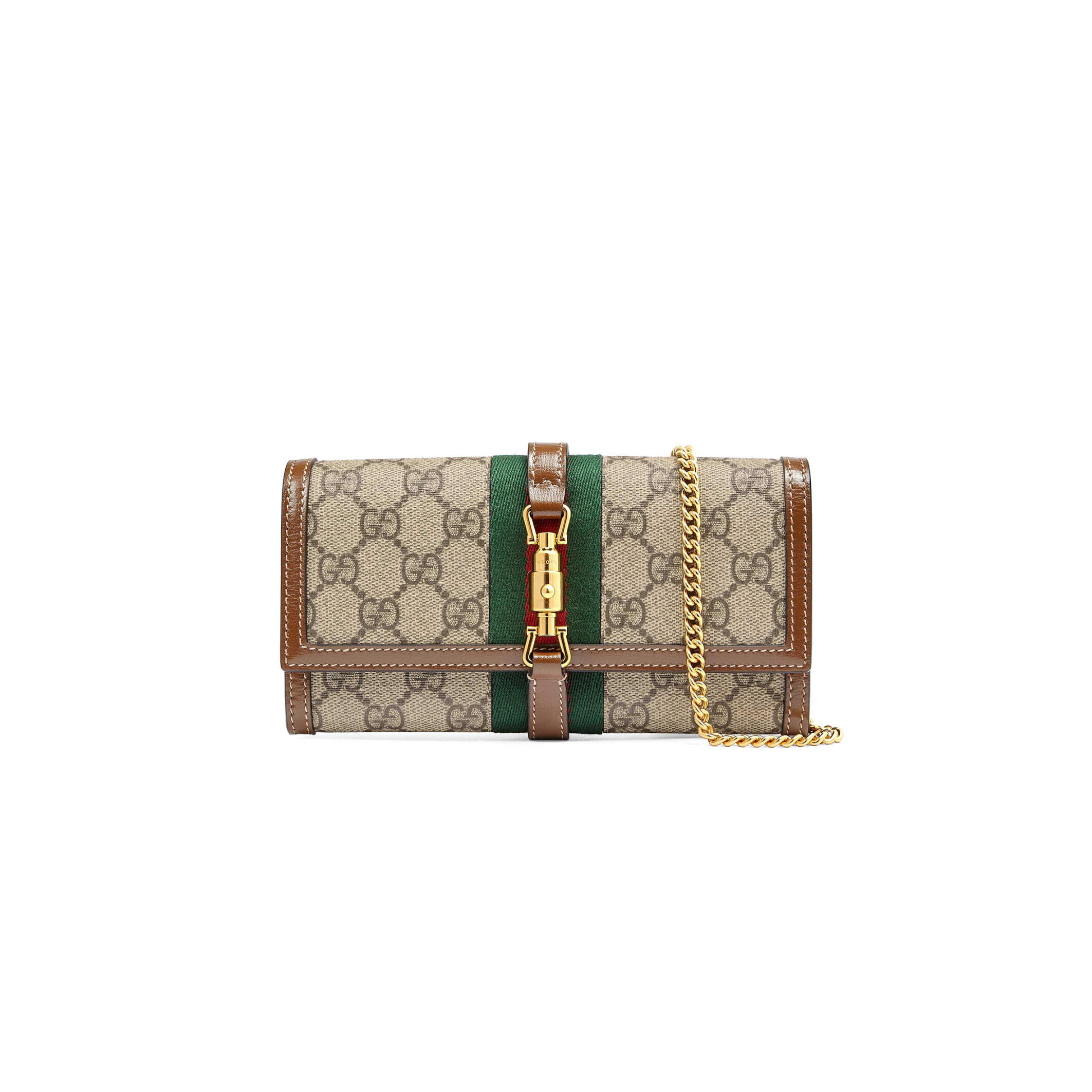 GUCCI JACKIE 1961 WALLET ON CHAIN 652681 (19*10*3.5cm)